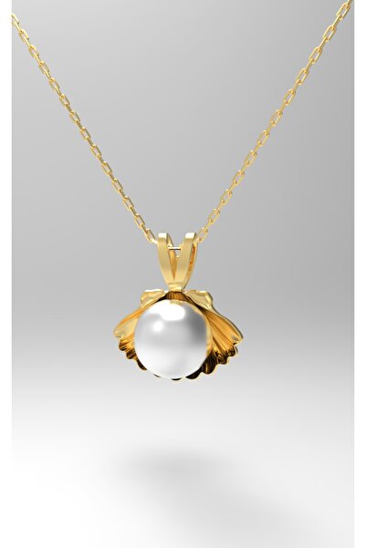 giove jewelry 925 Gümüş Tasarım Majorica İnci Kolye 🐚✨