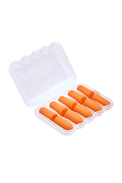 KINBOM Set of 5 Pairs of Soft Foam Earplugs Noise Reduction 35 dB