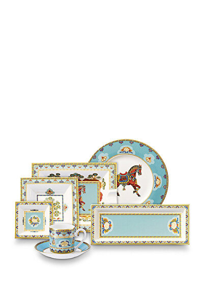 Villeroy & Boch Samarkand Aqua Türk Kahvesi Fincan Tabağı