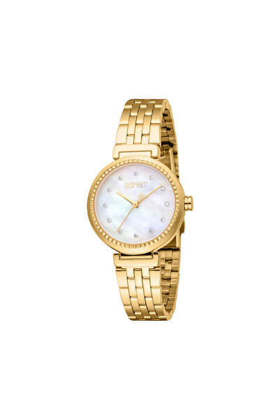 Esprit Women's Gold Stainless Steel Watch | Es1l506m0055