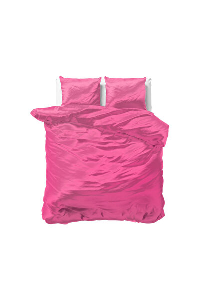 Sleeptime Premium bed linen set - OEKO-TEX® Standard 100, Pink, Microfiber, 200 x 220 cm, Origin Netherlands