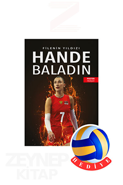 peta kitap Hande Baladın - Filenin Yıldızı (Poster ve Voleybol Topu Hediyeli)