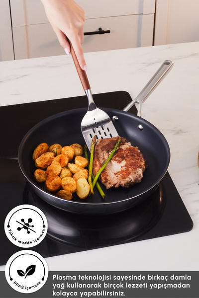 Karaca Plasma Steel 316+ 3Ply Frying Pan 20 cm