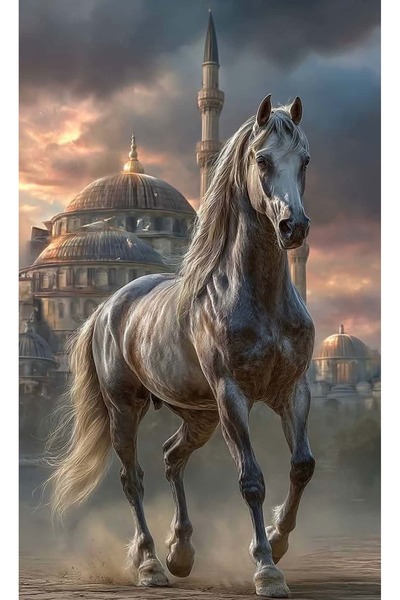 Dialands Mozaik Asalet Ve Camii 40x66cm T041 Dialands Elmas Mozaik Tablo