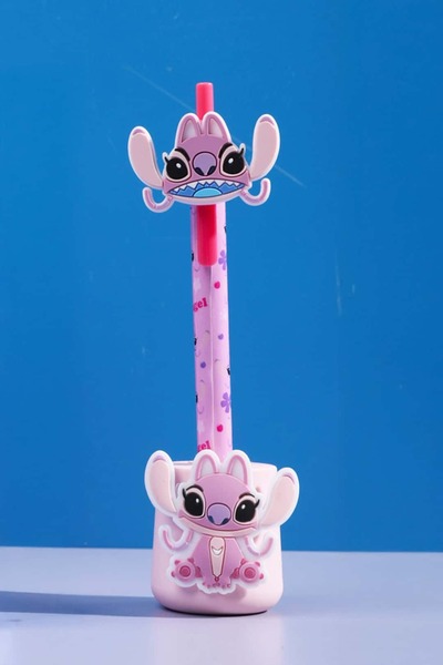 Disney Lilo&Stitch Lisanslı Figürlü Tükenmez Kalem Seti - Angel