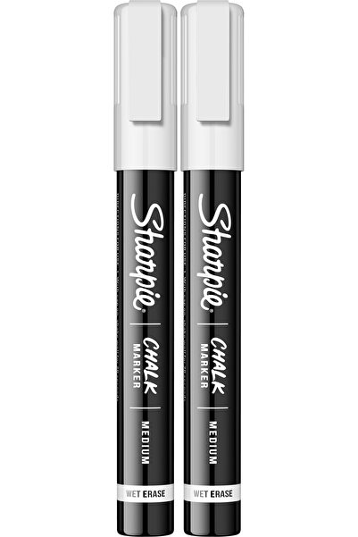 Sharpie Set of 2 Chalk markers, white liquid chalk
