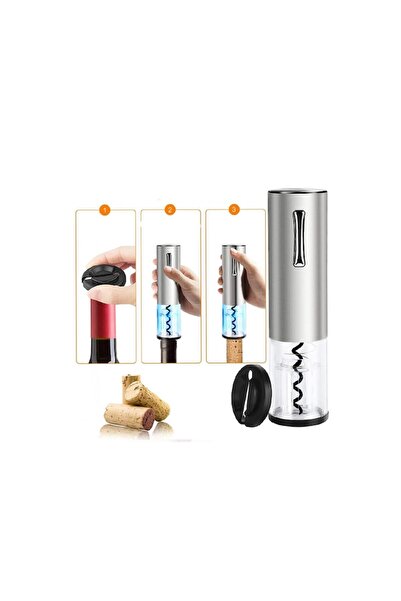 Doty AutomaticWineSet wine set, electric, foil cutter, aerator, dropper, USB, silver