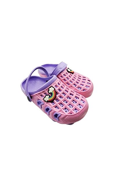 Doty Children's Summer Crx Slippers, Foam, Lightweight, Comfortable, Size 32, Purple/Pink,