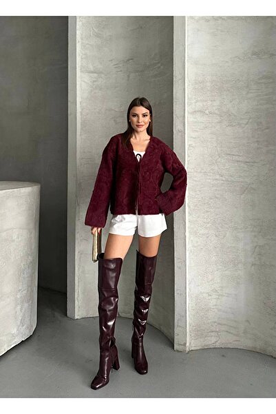 Bella Breeze Cardigan cu șireturi pentru femei, cu textura moale, confortabil...