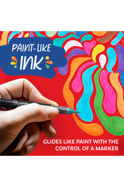 Sharpie Set of 2 Creativ Markers Creative Acrylic Paint Bullet Earth Tones, bullet tip 0.9 F