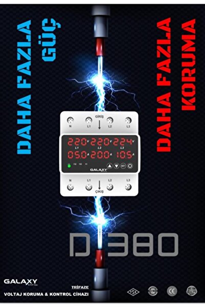 GALAXY Energy GALAXY D380 ENERJİ KORUMA VE KONTROL CİHAZI