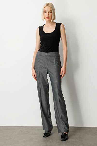 Ekol Pocketless Pipe Leg Trousers