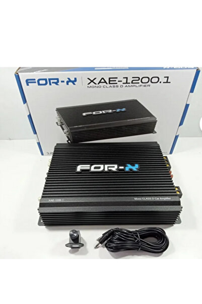 For-X XAE-1200.1-1 X 1200W GERÇEK RMS-KALİTELİ PROFESYONEL BAS KUMANDALI MONO ANFİ