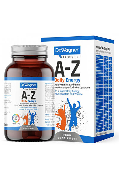 Dr Wagner Dr. Wagner A - Z Daily Energy Multivitamin - 30 tablets