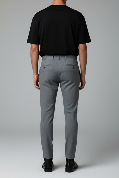 hello7 Slim Fit Kumaş Günlük Erkek Pantolon Tarz Sahibi, Rahat Kesim
