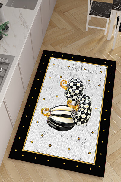 HalıOnline Dijital Baskılı Makinede Yıkanabilir Antialerjik Kaymaz Leke Tutma...