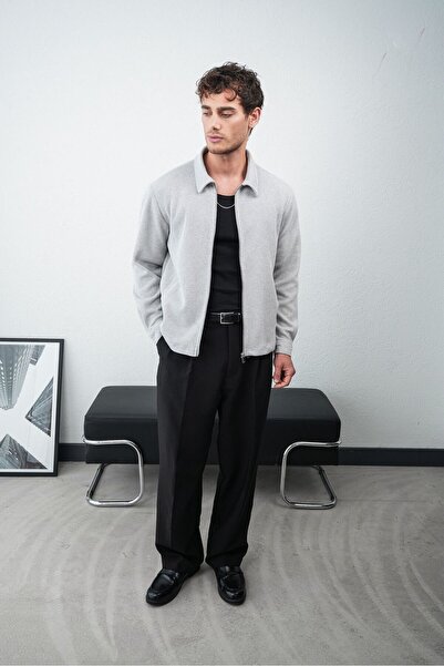 TÜZeMEN Corduroy Collar Detailed Jacket