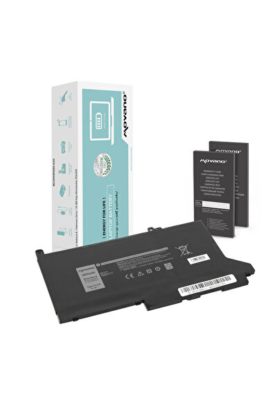 Other DJ1J0 C27RW Battery for Dell Latitude 7280 7290 7380 7390 7480 7490 - 1...