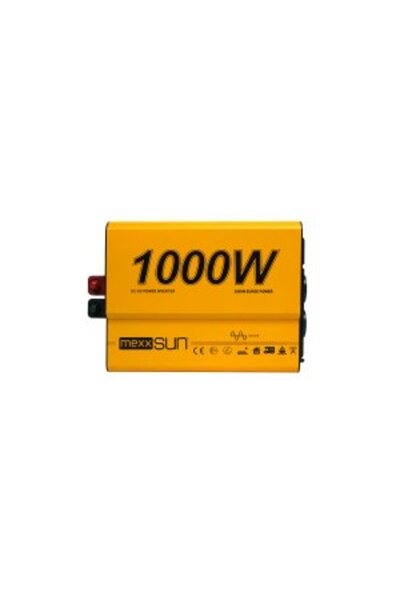 MEXXSUN 12 Volt 1000 Watt Tam Sinüs İnverter - İnvertör