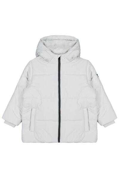 Civil Boys Hooded Puffer Jacket for Ages 6-9 - Gray 9-10 Years