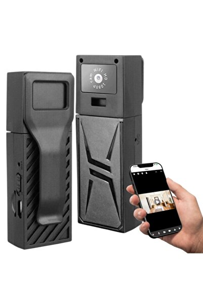 iUni Cameră corporală M7, Wi-Fi, vizualizare 4K, slot pentru card Micro SD, v...