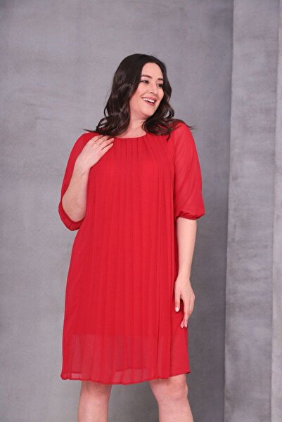 BRUGGE Gamze Moda Plus Size Dress