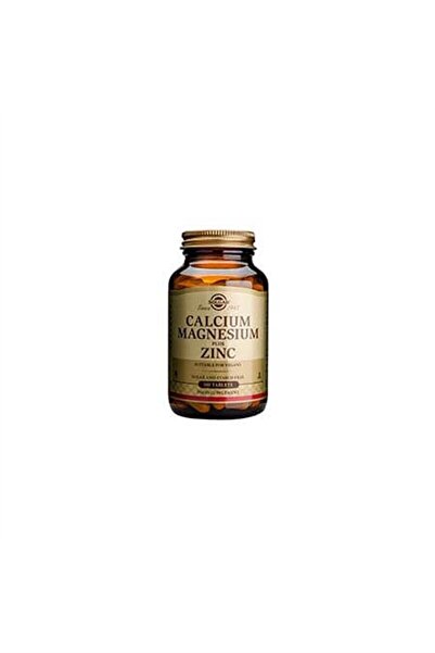 Solgar Calcium Magnesium Plus Zinc 100 Tablet