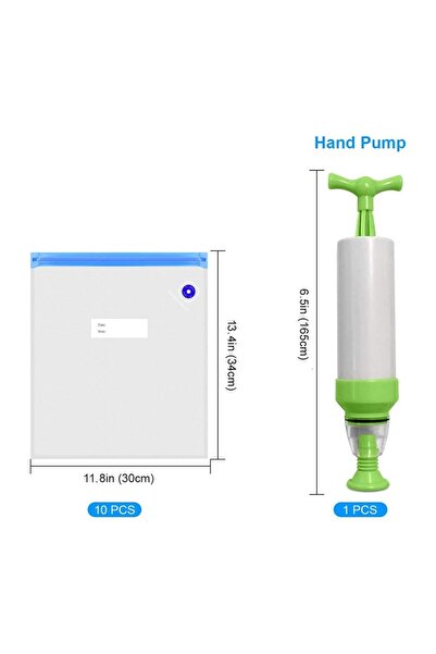 Makers Lab Filament Saklama Poşeti ve Vakum ( 1 Vakum - 1 Poşet 30x34cm )