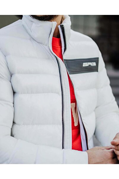 Avni Ceylan Men's Padded Inflatable Coat Modern Cut Special for Cold Weather