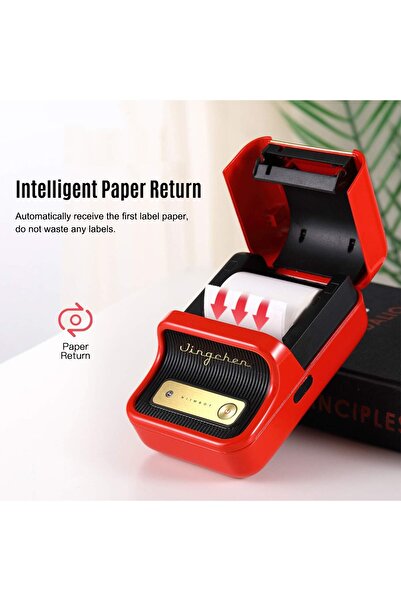 Fipka Goudan Label Printer Portable Wireless BT Thermal Label Maker Sticker Printer