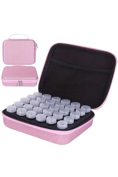 Yerli Boncuk Çantası/kutusu – Dolu Set (Boncuklarla Birlikte)