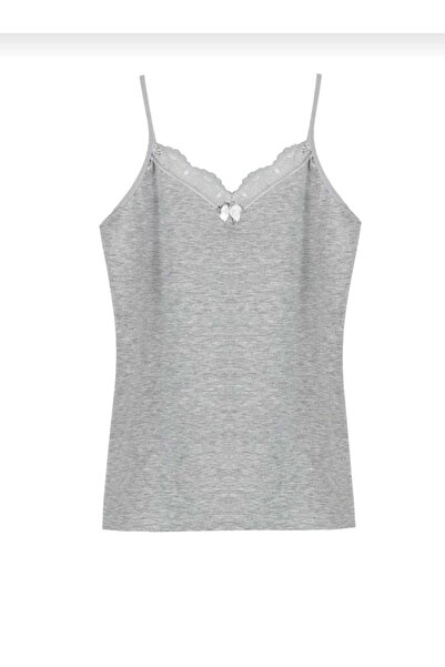 wear treasure Hnx Cotton Collar Lace Thin Strap Women's Undershirt