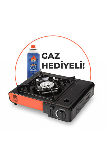 Onetick Fischer Tekli Portatif Çantalı Kamp Ocağı Stop Emniyetli