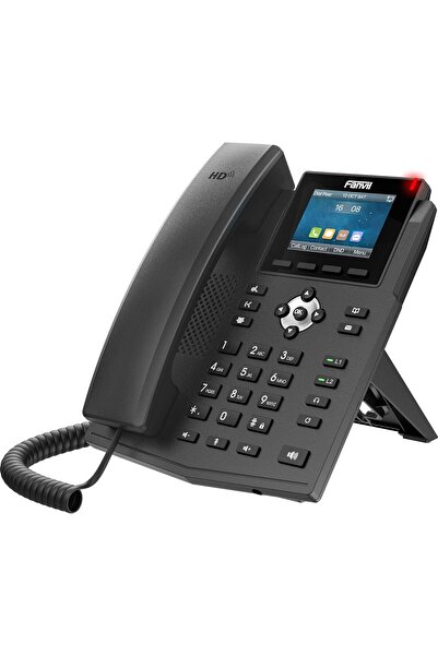 Fanvil هاتف VoIP للمبتدئين X3SG، شاشة ملونة مقاس 2.8 بوصة، 4 خطوط SIP، منفذ ج...