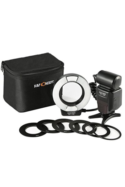 K&F CONCEPT Bliț macro Yongnuo YN24EX E-TTL pentru Canon