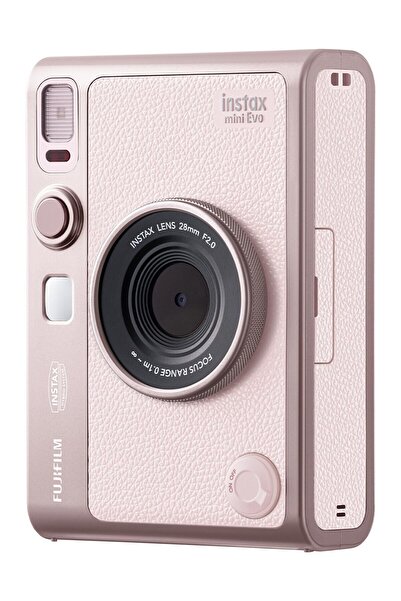 Fujifilm Instax Mini Evo Gentle Rose Hybrit Fotoğraf Makinesi ve 20'li Film