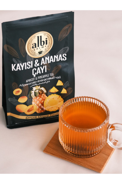 ALBİ GURME KAYISI VE ANANAS TANELİ ÇAY 250 GR