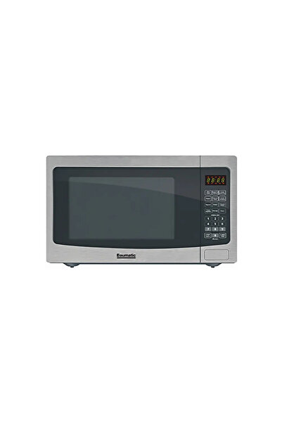 Baumatic 51.5 cm Freestanding Microwave Oven with Grill, 42 Liters, Steel