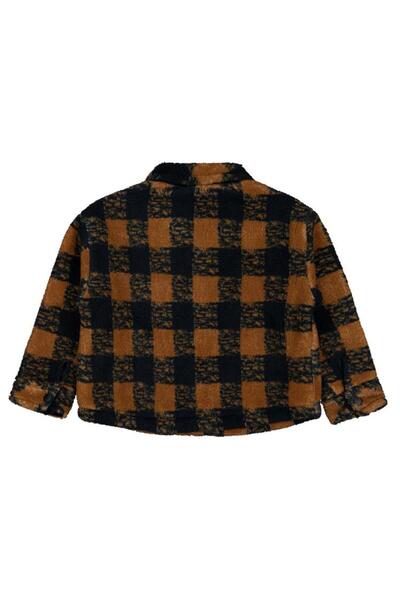 Civil Boys Ekoseli Welsoft 2-5 Yaş Gömlek - Kahverengi 5-6 Yaş