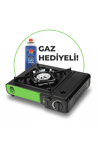 Onetick Fischer Tekli Portatif Çantalı Kamp Ocağı Stop Emniyetli