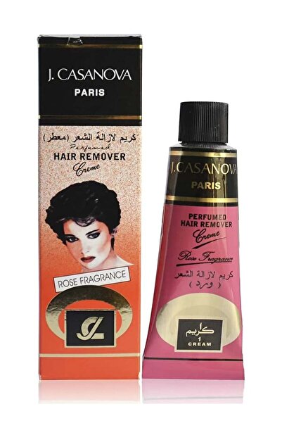 j.casanova كريم إزالة الشعر برائحة الورد 60 جم