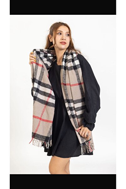 AlwayShawl Kışlık Panço Omuz Şal