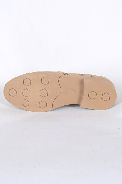 Pierre Cardin 54117 Bej Kadın Rahat Taban Laofer Ayakkabı