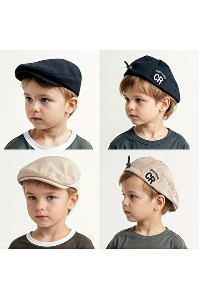 GlassySKY (2-5 Years Old) British Style Very Stylish Girl/Boy's Beret Cap Hat Sun Protection,Spring Summer Holiday