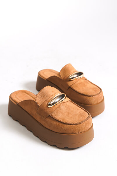 Riccon Дамски пантофи Sylavenor 0012129 Taba