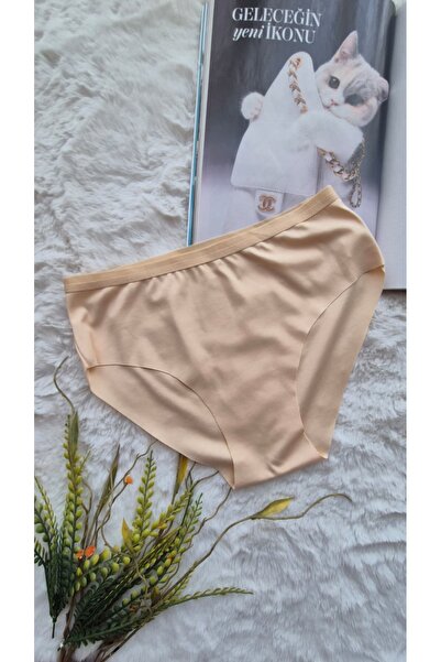 HS İÇ GİYİM Women's 4-Pack Non-Marking Panties – Laser Cut, Elastic Waist