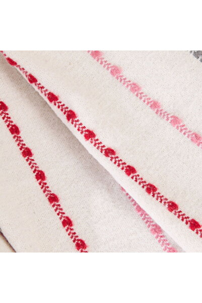 ASPARTAM Soft Elvia Cotton Tv Blanket - Cream - 130X170 cm