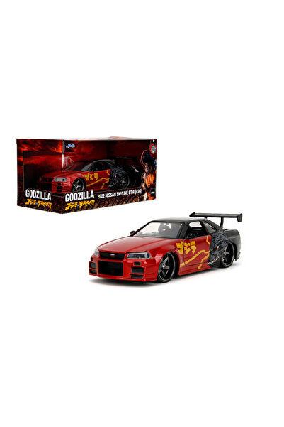 Jada Nissan Skyline GT-R 2002 R 34 Godzilla - 1/24