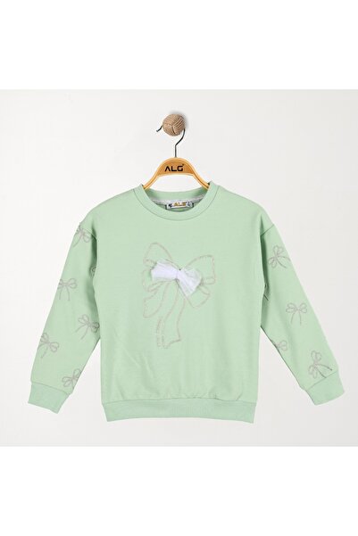 ALG Girl's Fir Fir Buckle Printed Sweatshirt