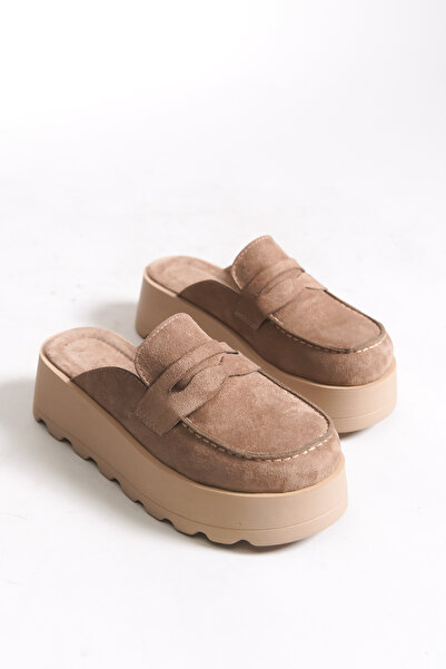 Riccon Arionelth Women's Slippers 0012128 Mink